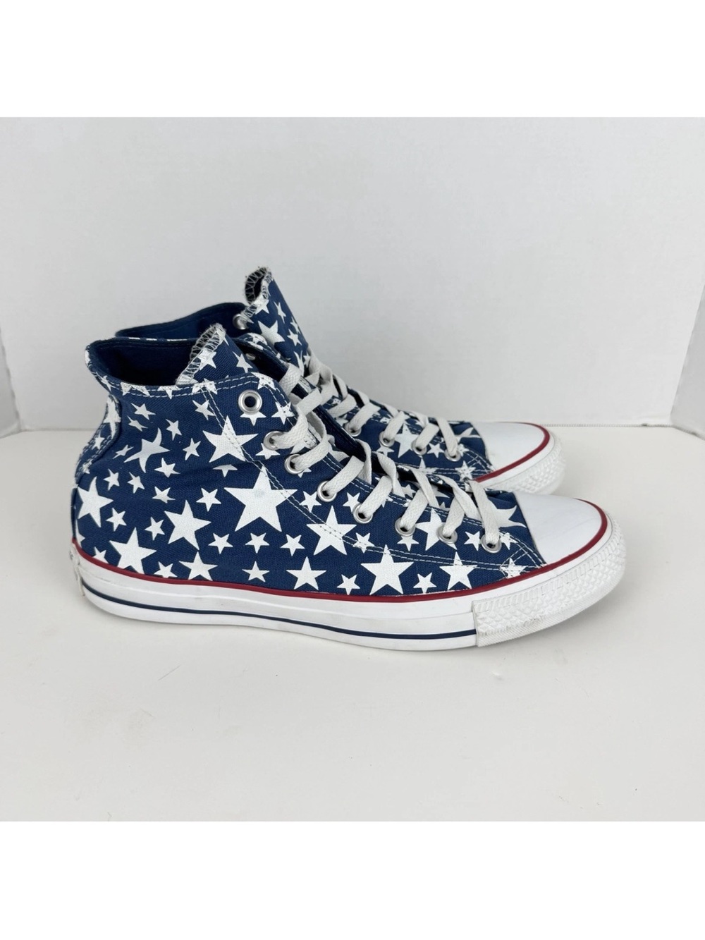 Converse Chuck Taylor All Star HI Celestial Stars USA Flag Navy Mens Size 11